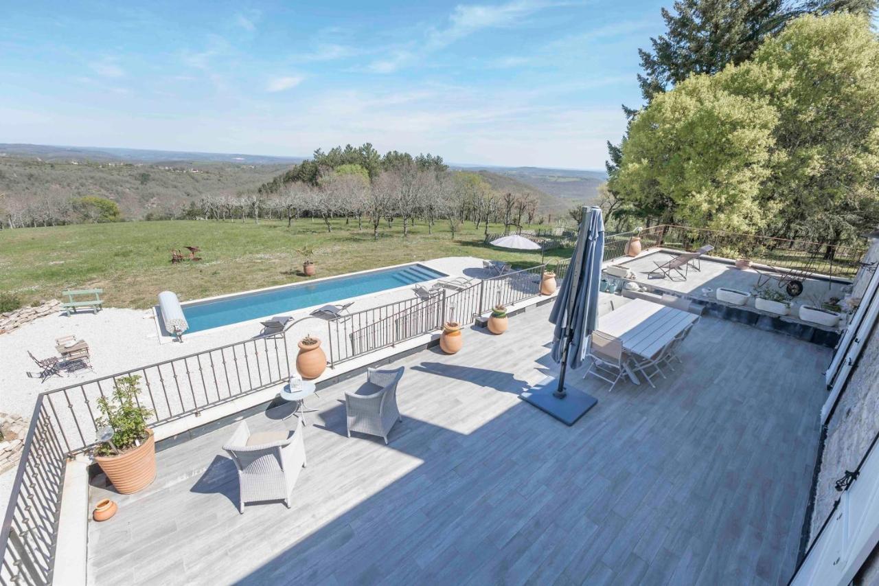 Domaine La Garenne Bed & Breakfast Reilhaguet Bagian luar foto