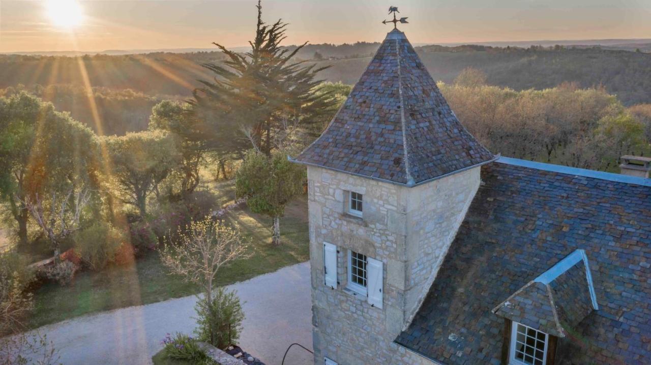 Domaine La Garenne Bed & Breakfast Reilhaguet Bagian luar foto