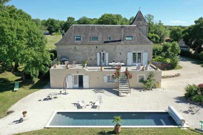 Domaine La Garenne Bed & Breakfast Reilhaguet Bagian luar foto