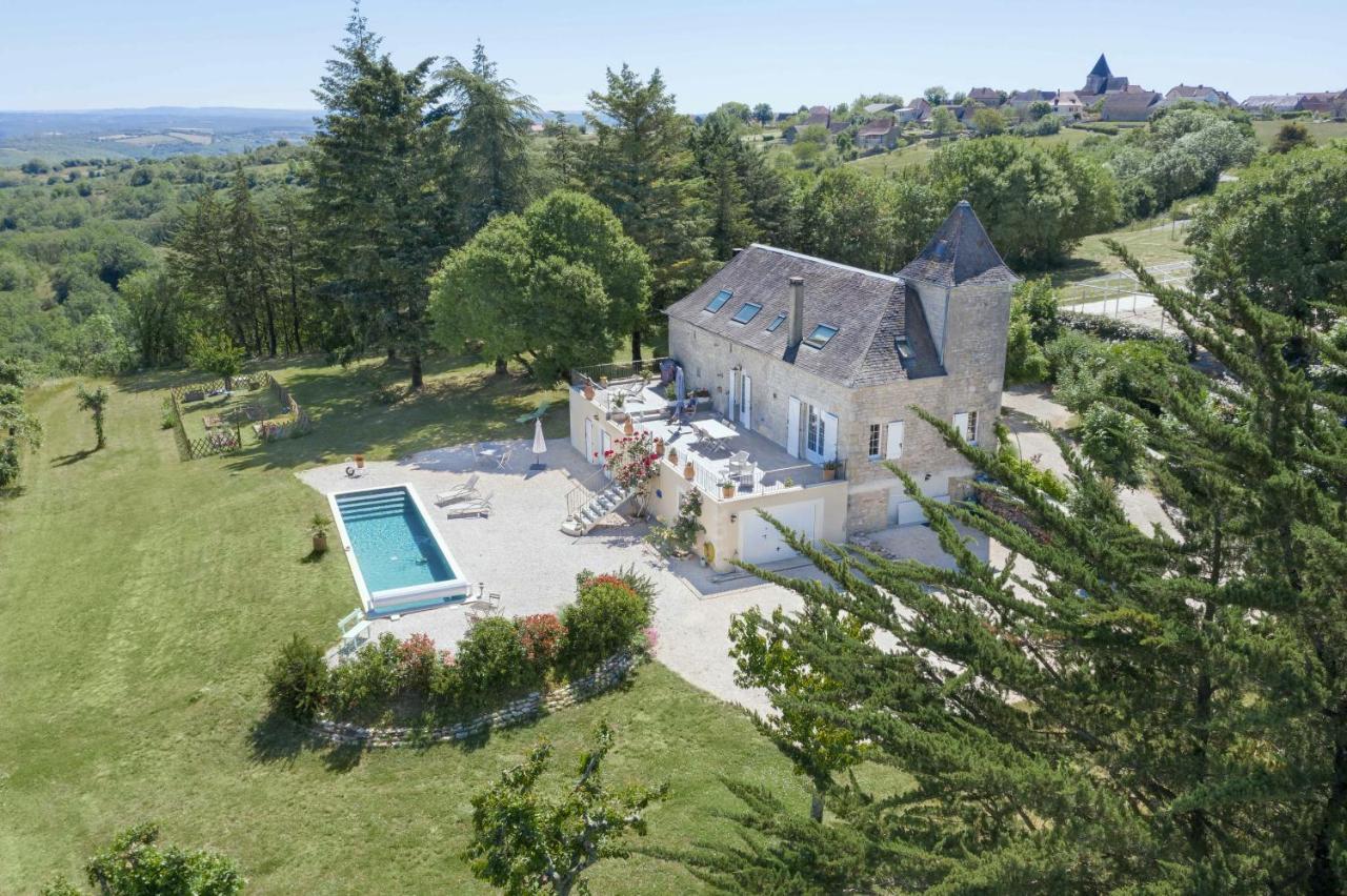 Domaine La Garenne Bed & Breakfast Reilhaguet Bagian luar foto