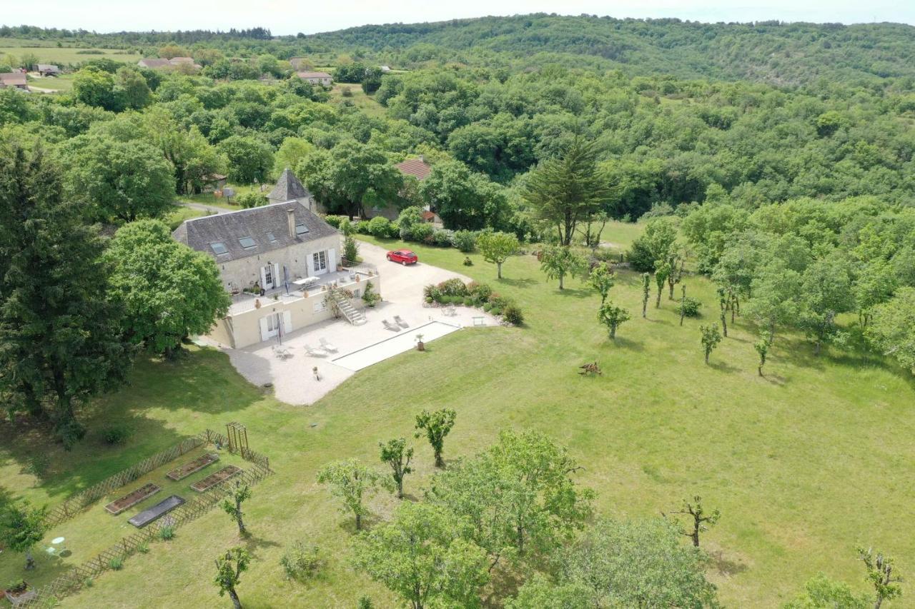 Domaine La Garenne Bed & Breakfast Reilhaguet Bagian luar foto